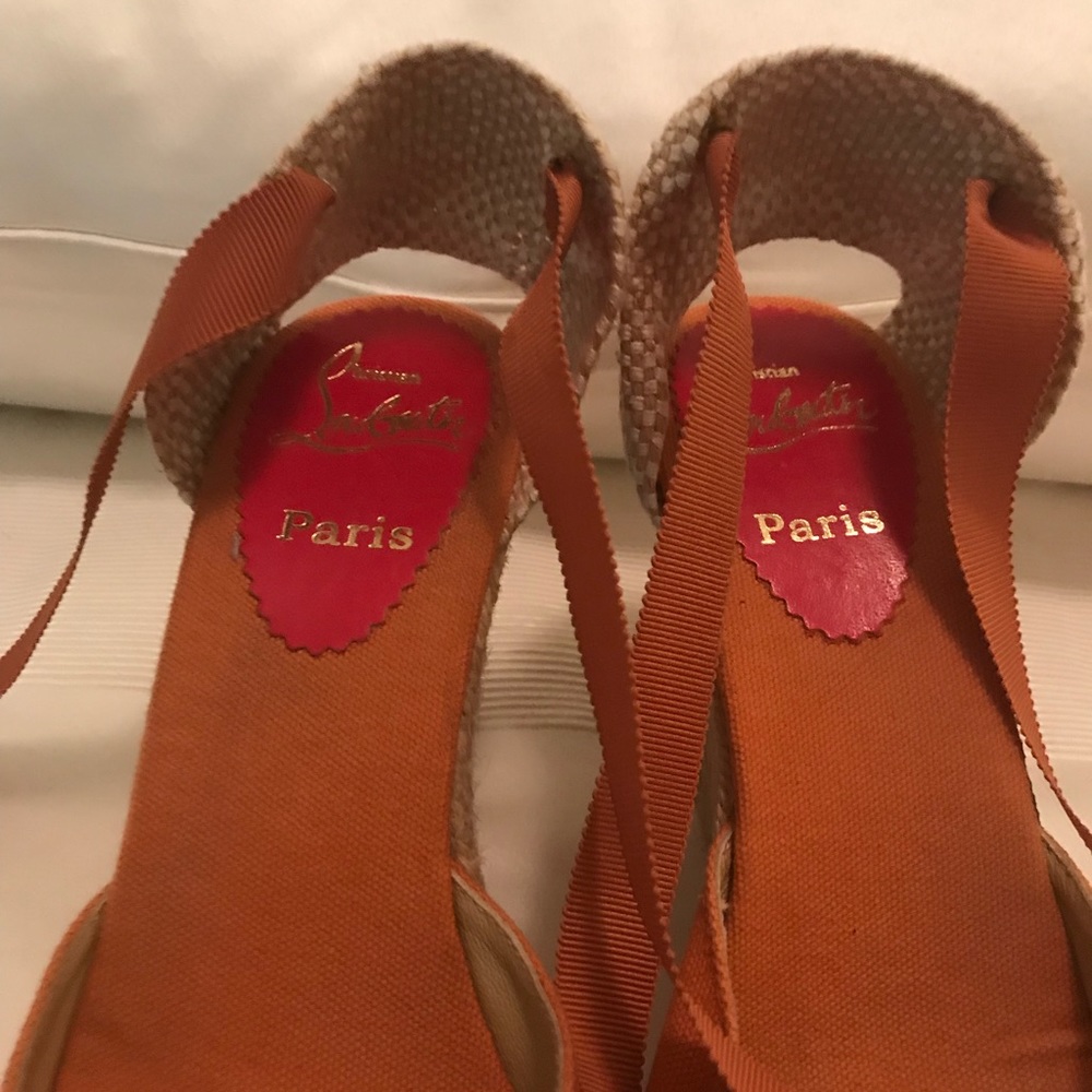 Christian Louboutin Wedge Espadrille